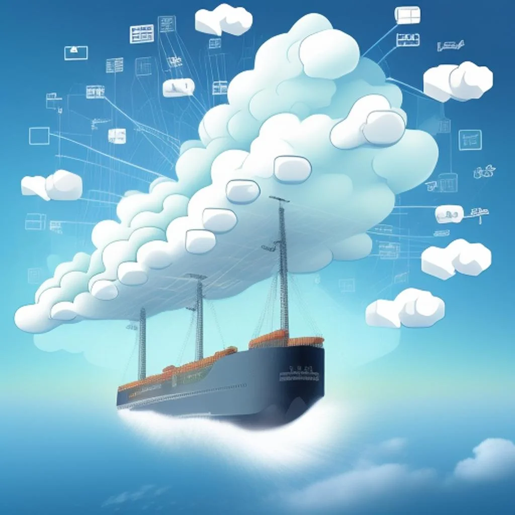 A docker container carrying a cloud environment: variables on docker